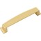 Jeffrey Alexander 128 mm Center Brushed Gold Square-to-Center Square Renzo Cabinet Cup Pull 141-128BG - alternate 8